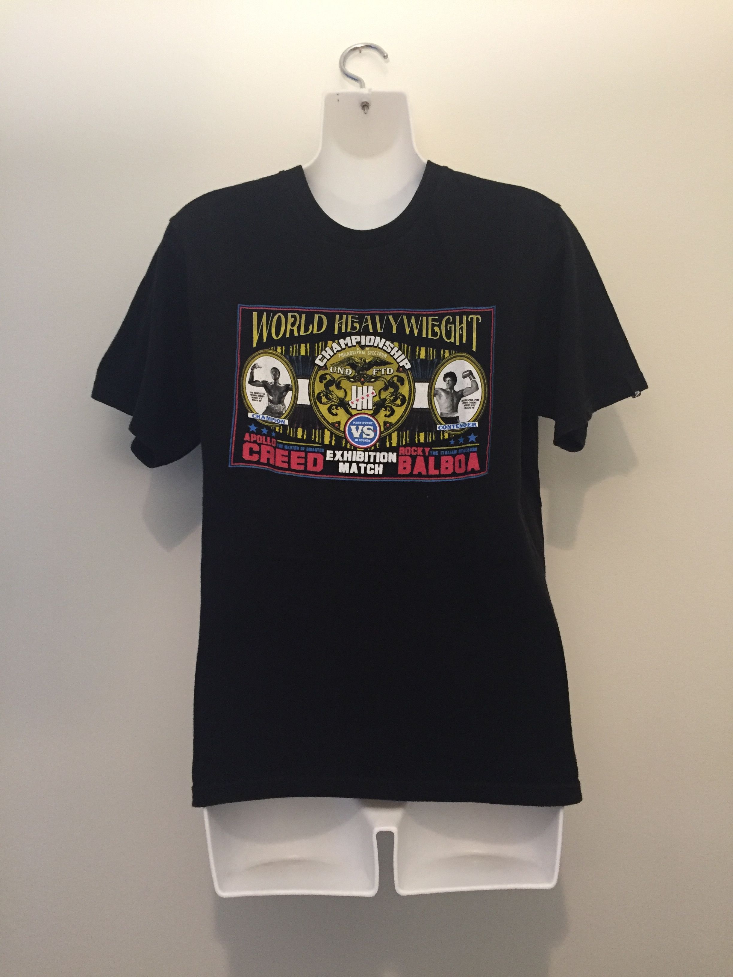 Rocky Collab Tee Black Hoodie, Sweatshirt | FlexRushtees.com