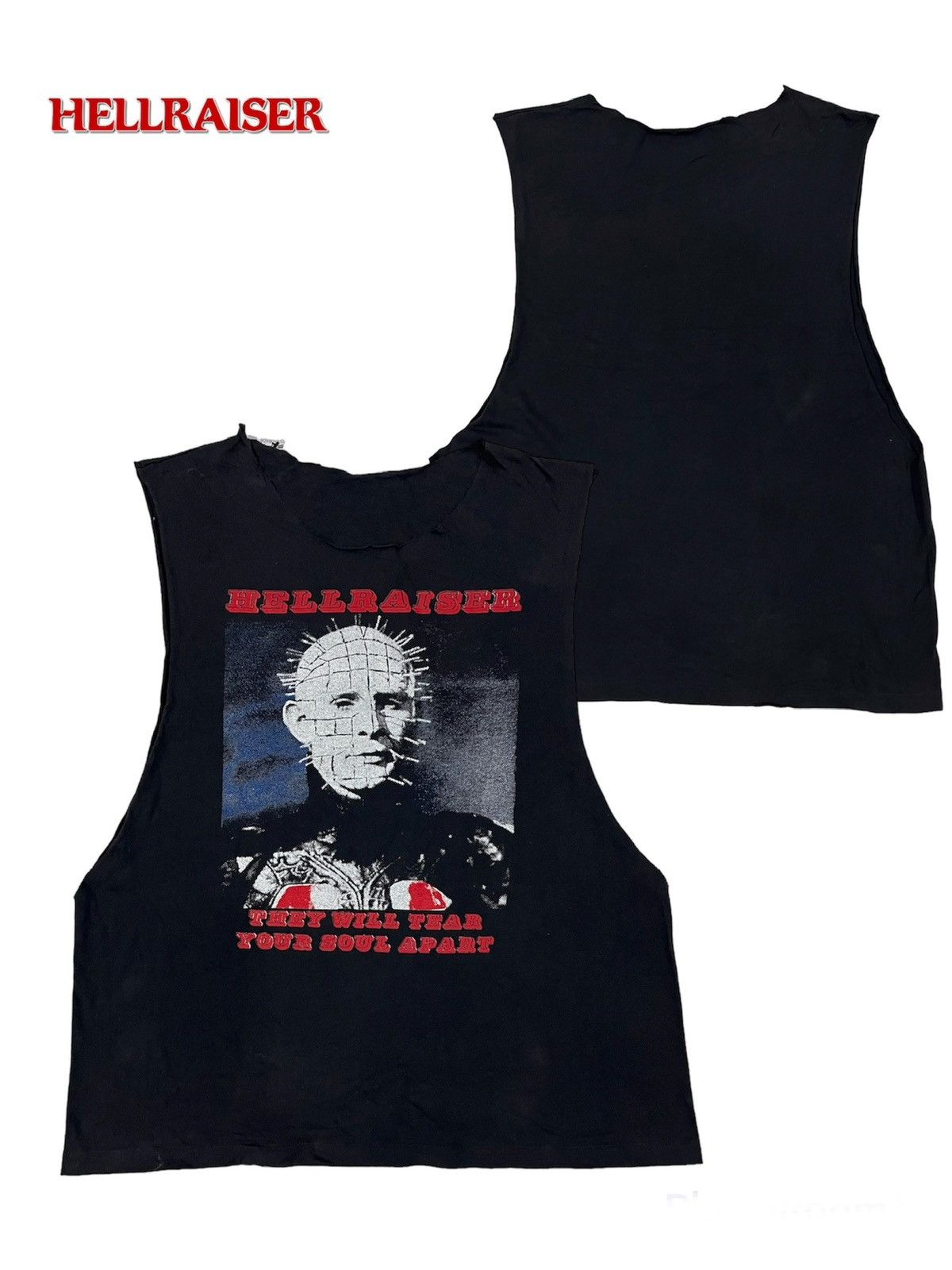 Vintage Custom 90 S Hellraiser Movie Singlet Tee