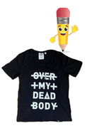 Vintage Cheap Monday Over My Dead Body Tee Shirt Hoodie, Sweatshirt | FlexRushtees.com