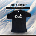 Port Company The Surf Father Black Graphic Tee Medium By Port Company 1 Hoodie, Sweatshirt | FlexRushtees.com