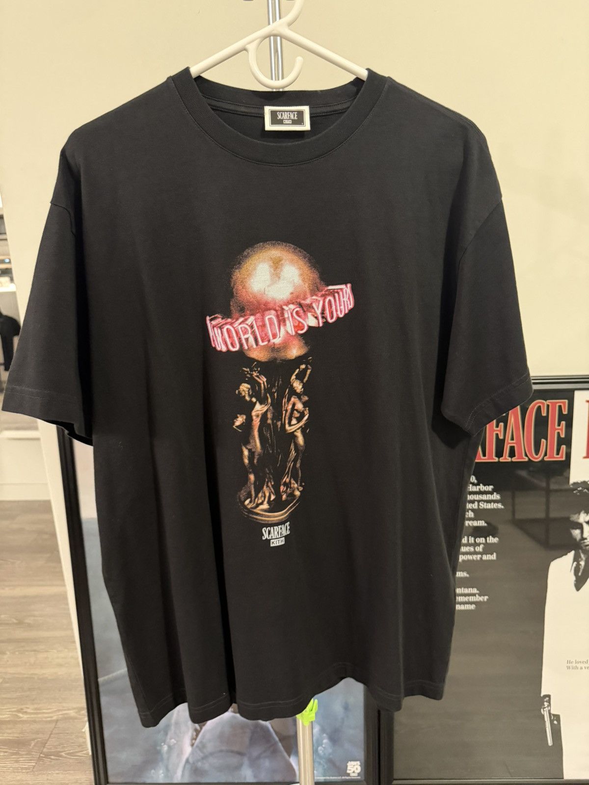 Scarface The World Is Yours Tee Hoodie, Sweatshirt | FlexRushtees.com