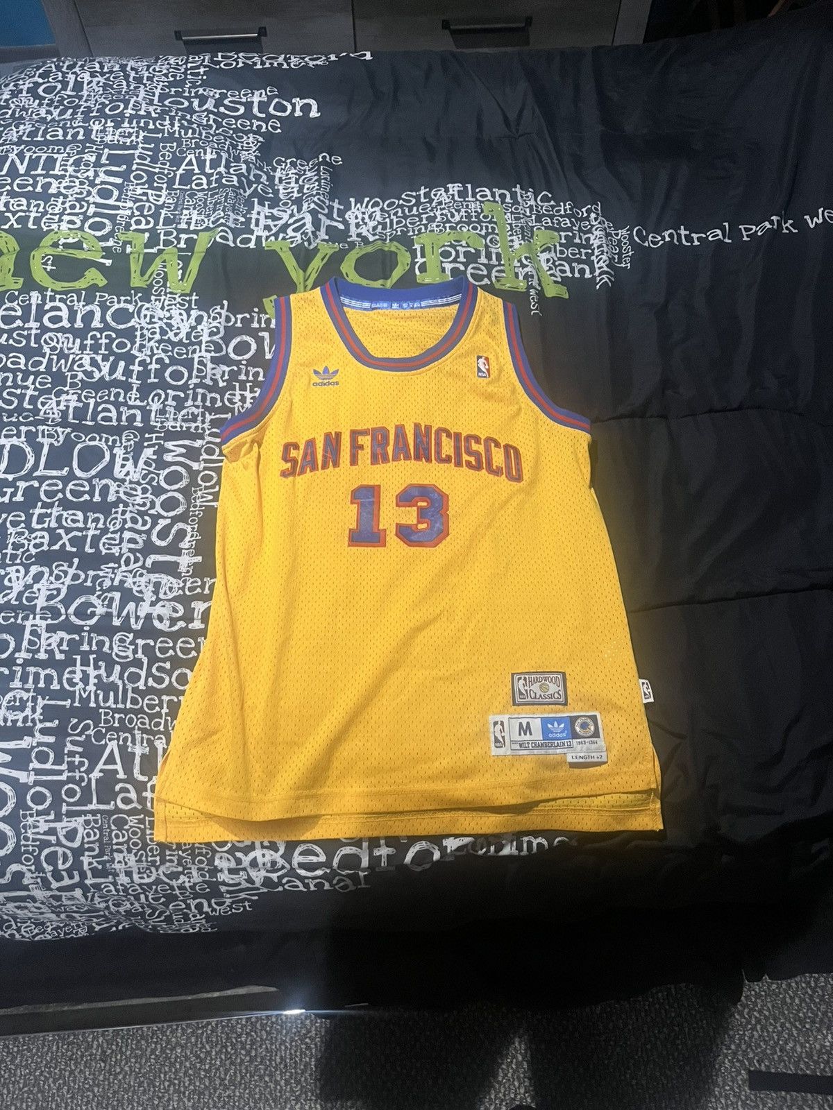 Nba Authentic Jersey X Throwback Wilt Chamberlain Warriors
