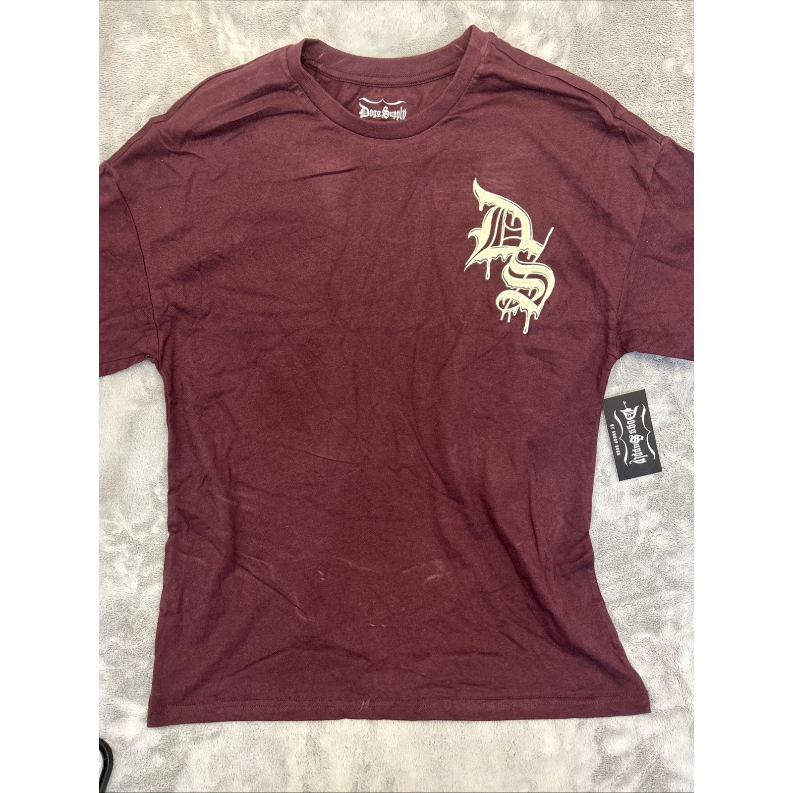 Snoop Dogg Dogg Supply Snoop Dogg Purple Logo T Shirt S Nwt Streetwear Hoodie, Sweatshirt | FlexRushtees.com
