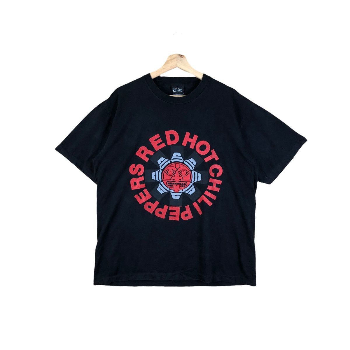 Vintage Red Hot Chili Peppers Band Tees Black Large Hoodie, Sweatshirt | FlexRushtees.com