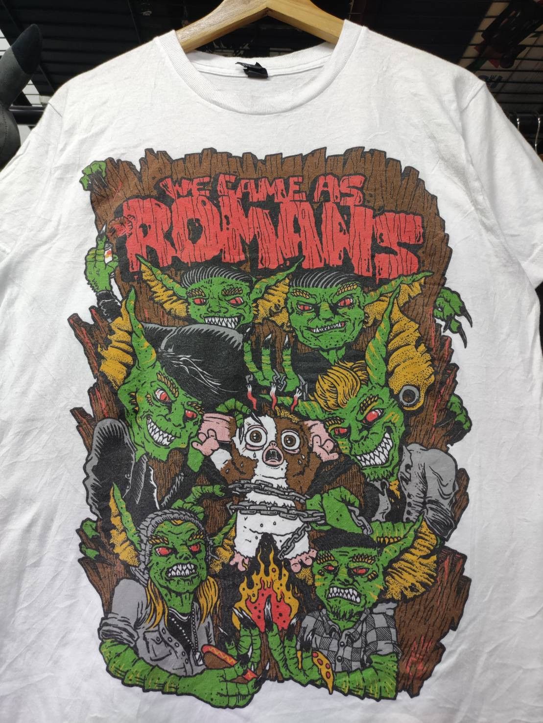 Band Tees Rare Vtg We Came As Romans Gremlins Parody T Shirt