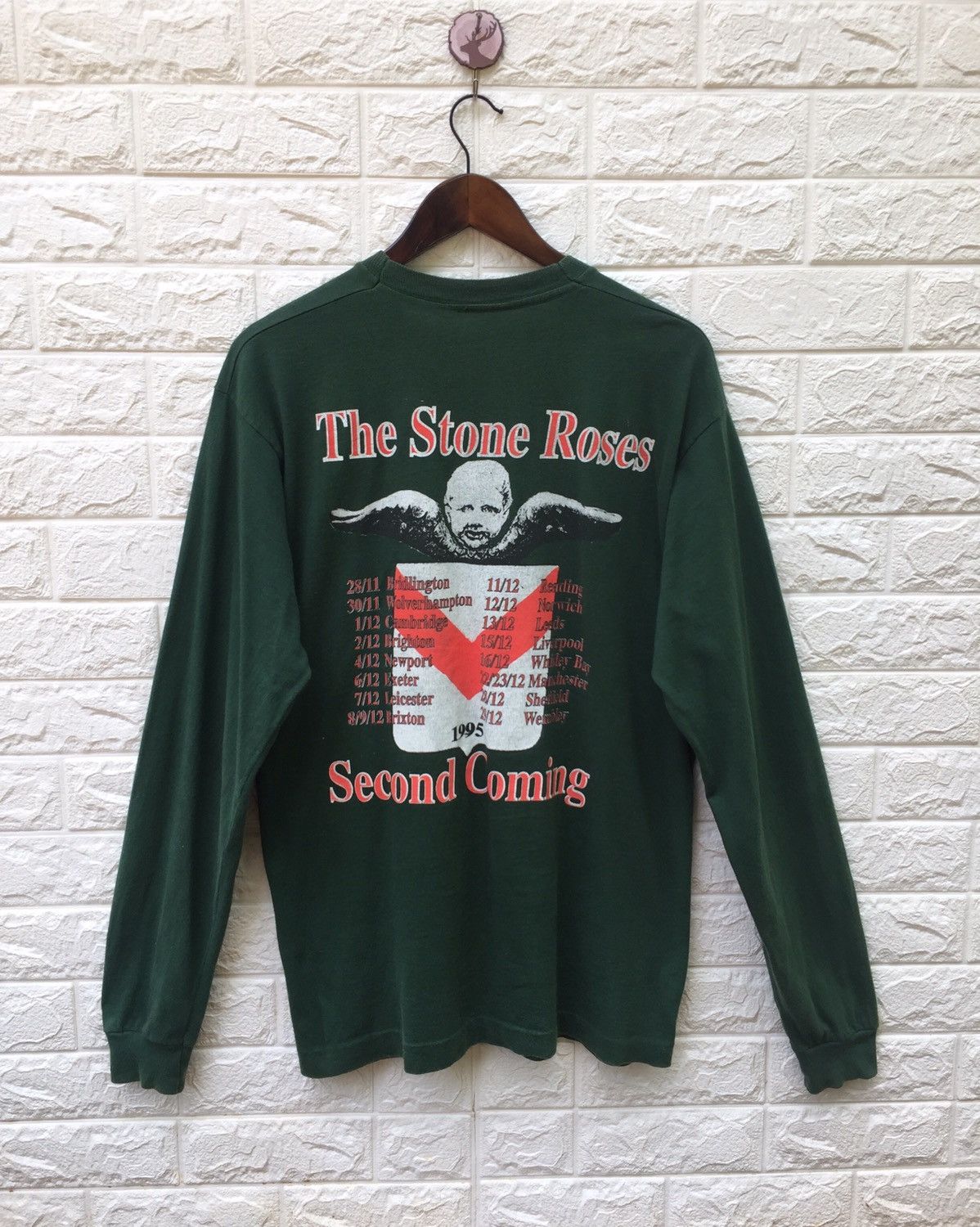 Vintage 90s The Stone Roses Second Coming Vintage Longsleeve T-Shirts, Hoodie, Sweatshirt | FlexRushtees.com