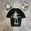 Vintage Designer Michelangelo The Statue David Rare Y2k Tee Hoodie, Sweatshirt | FlexRushtees.com