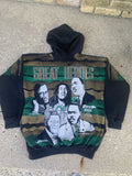 Rare Vintage Great Heroes Malcolm X Bob Marley Mlk Hoodie T-Shirts, Sweatshirt | FlexRushtees.com
