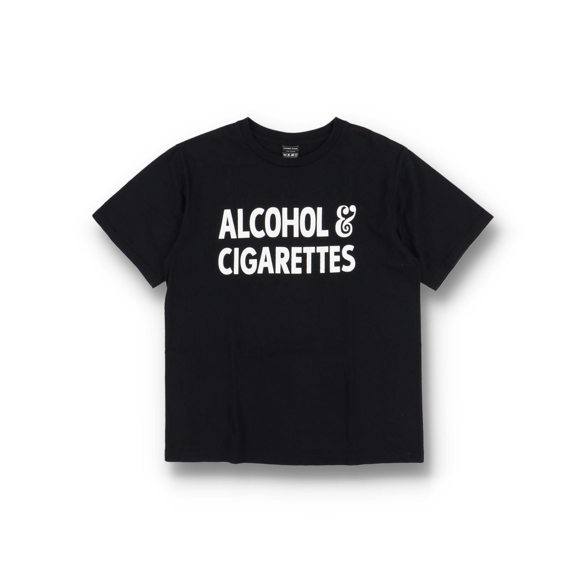 Number N Ine 00 S Black Alcohol Cigarettes Slogan T Shirt Hoodie, Sweatshirt | FlexRushtees.com