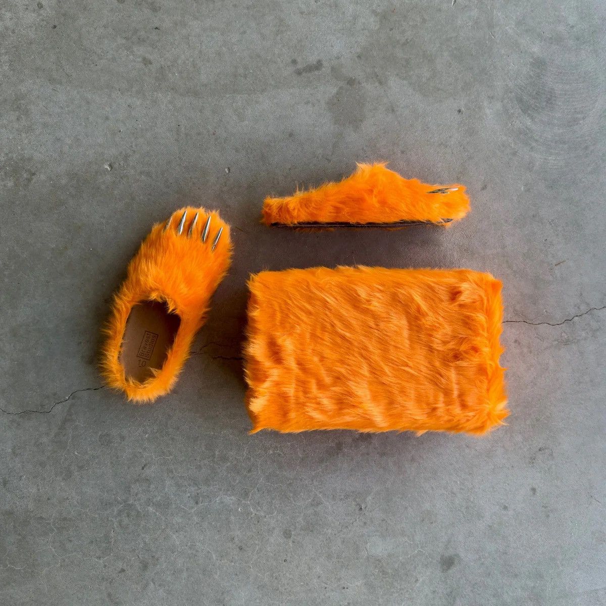 Bravest Studios Glorange Bear Claw Mules
