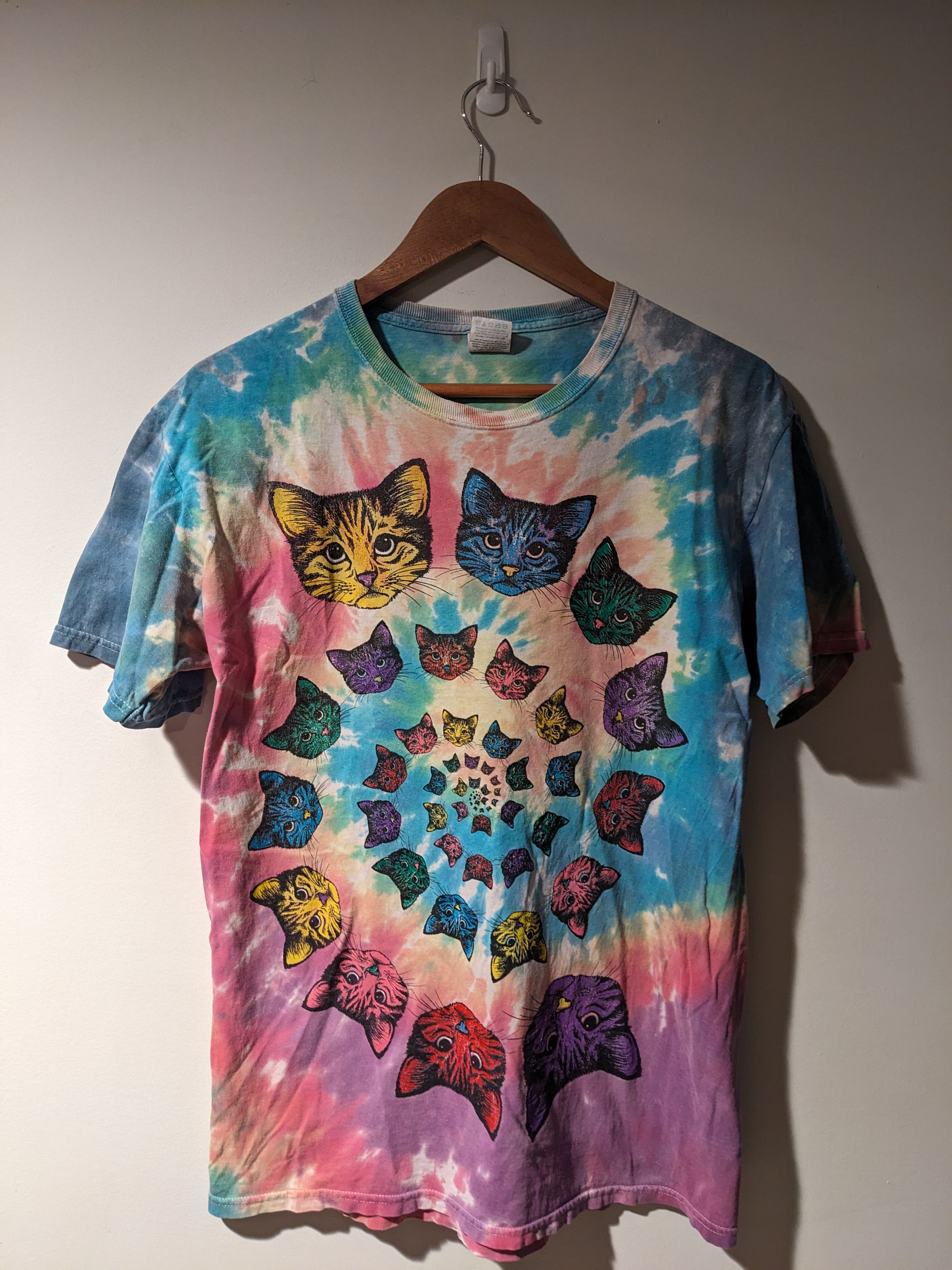 Vintage 2010 S Cats Psychedelic Odd Future Medium T Shirt
