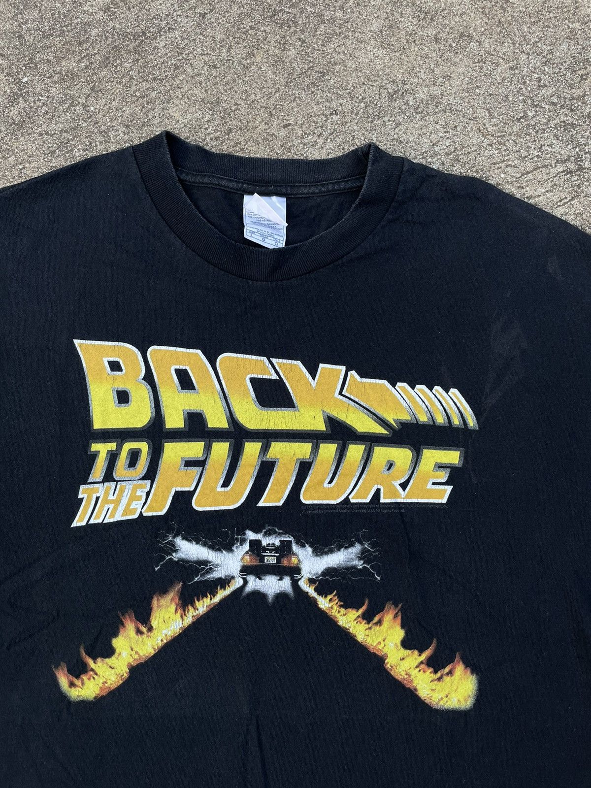 Vintage Back To The Future Tee Shirt