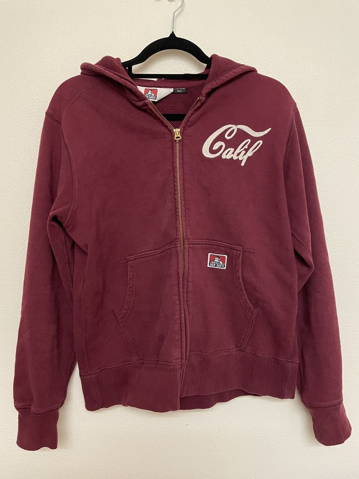 Japanese Brand X Vintage Ben Davis Japan Embroidered Hoodie Sweatshirt