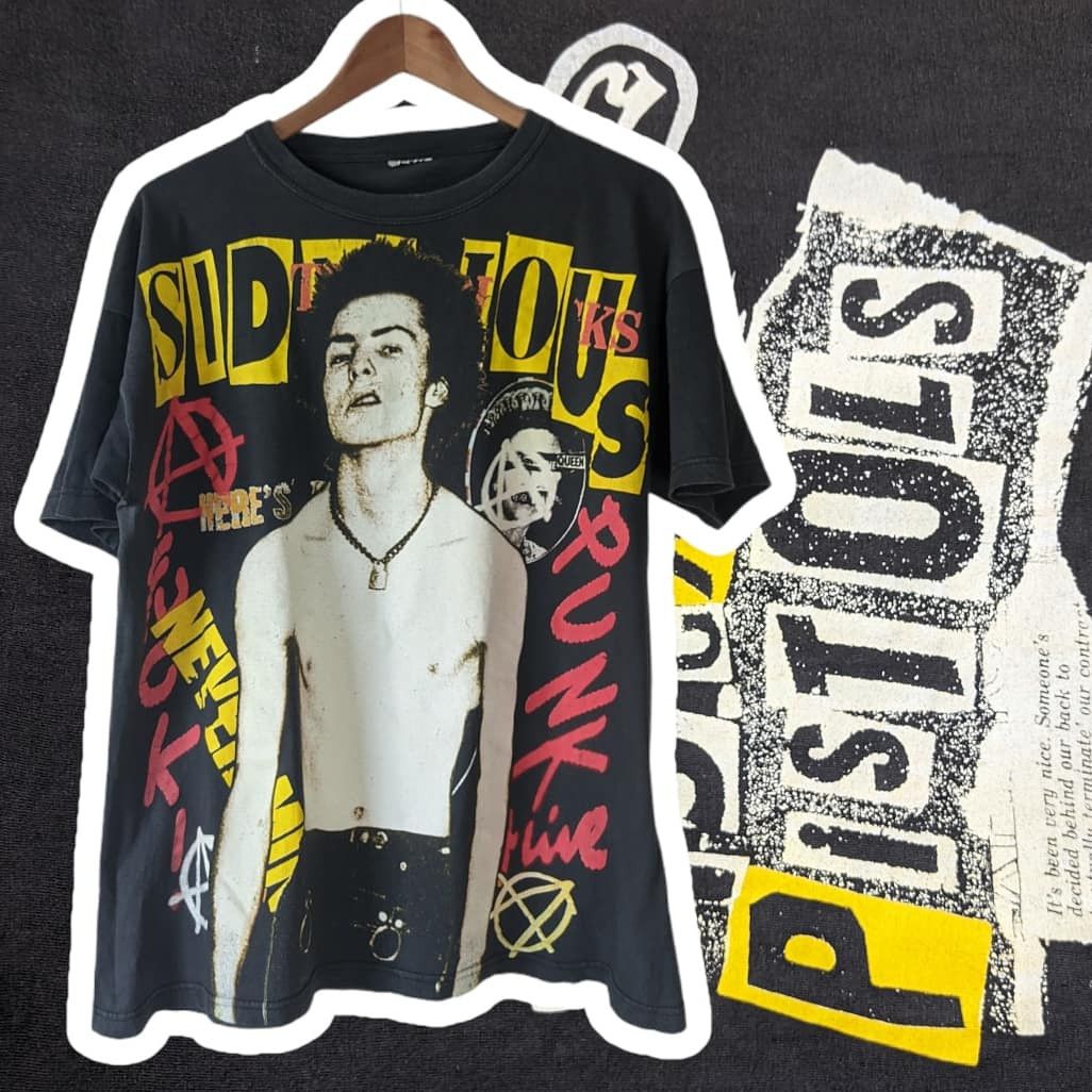 Vintage 90 S Sex Pistols Sid Vicious T-Shirts, Hoodie, Sweatshirt | FlexRushtees.com