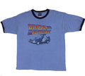 Vintage 00s Back To The Future Ringer Comedy Movie Tshirt