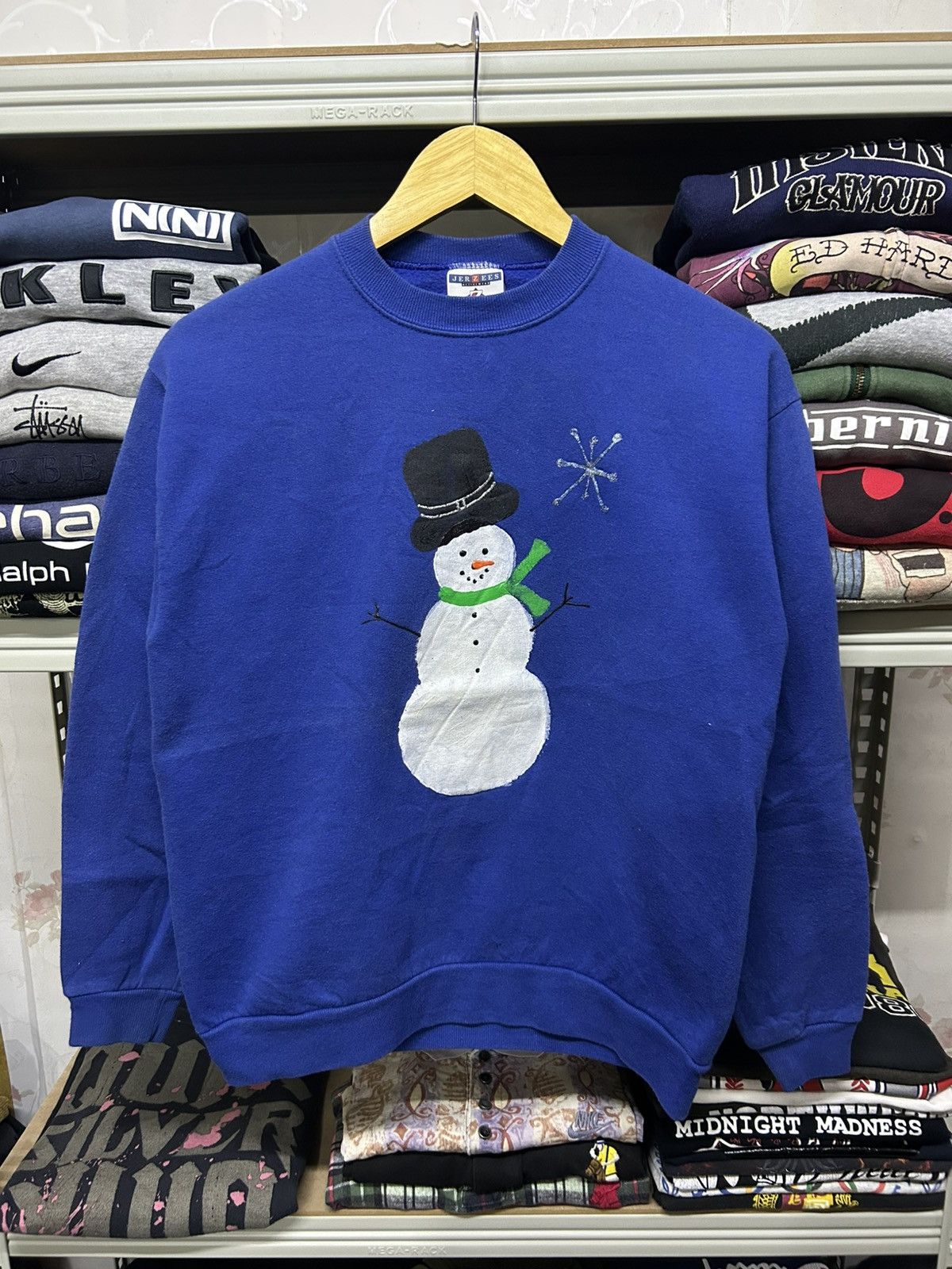Other X Vintage Vintage Snowman Jerzees Medium Size