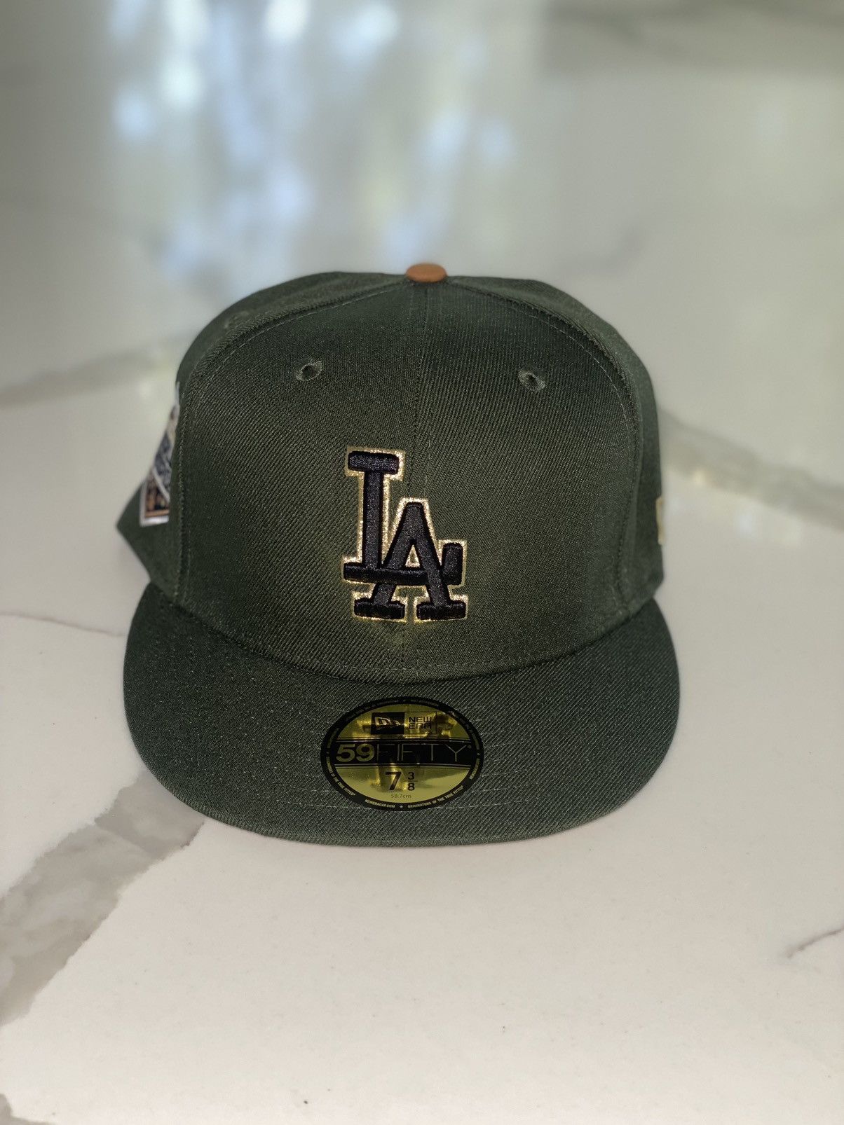 New Era Champagne Los Angeles Dodgers Fitted 7 3 8