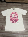 Bape Vintage A Bathing Ape Big Head Mirror Print Tshirt Hoodie, Sweatshirt | FlexRushtees.com