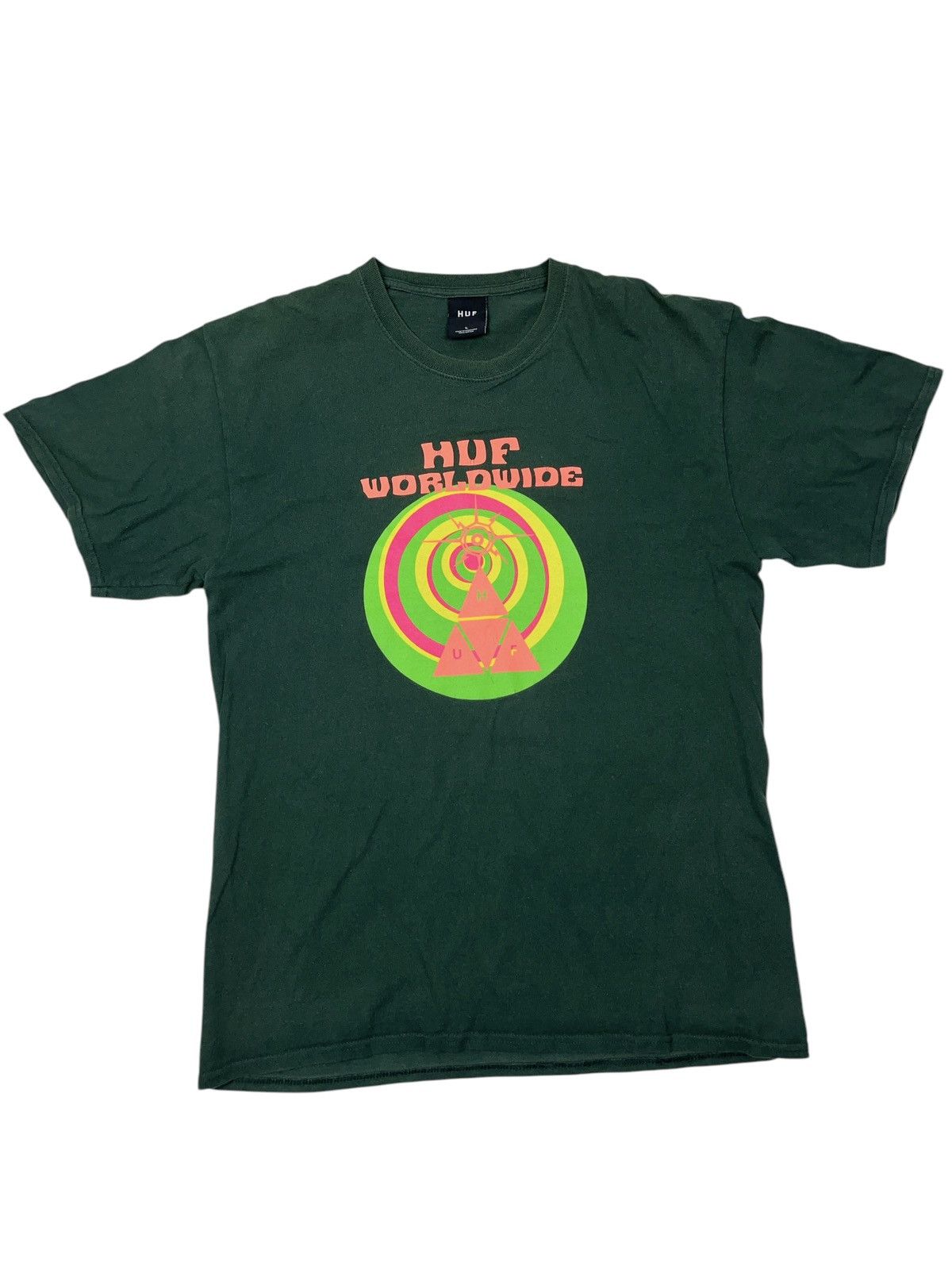 Huf X Vintage Spacemen 3 X Huf Shoegaze Britpop Psychedelic Rock T Shirt