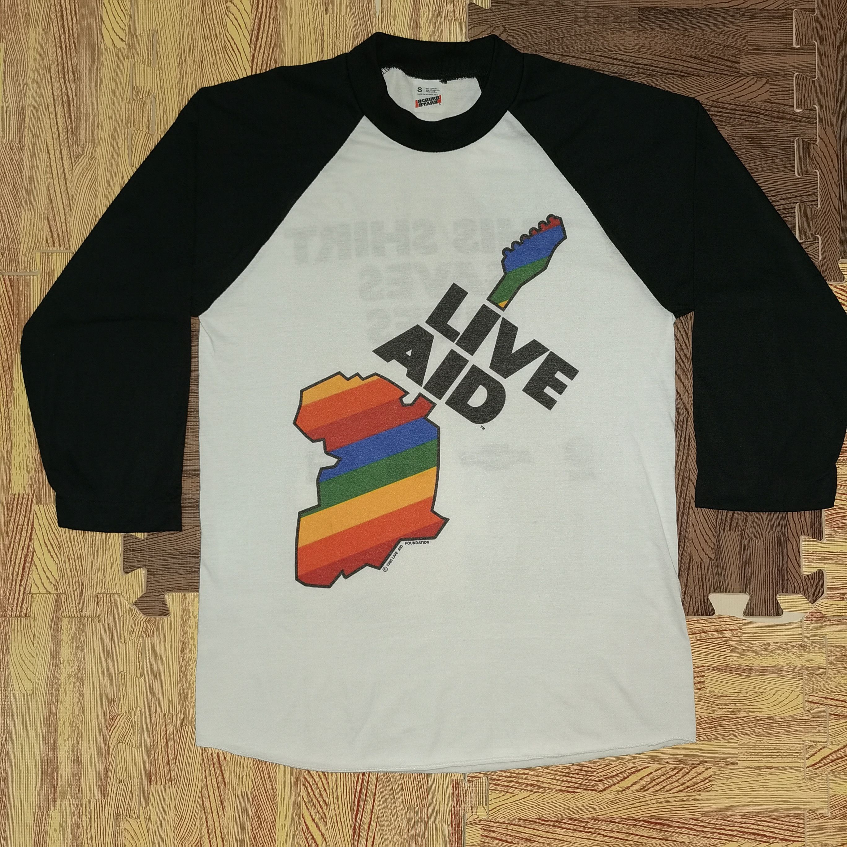 Vintage Live Aid 1985 Original Vintage Screen Stars