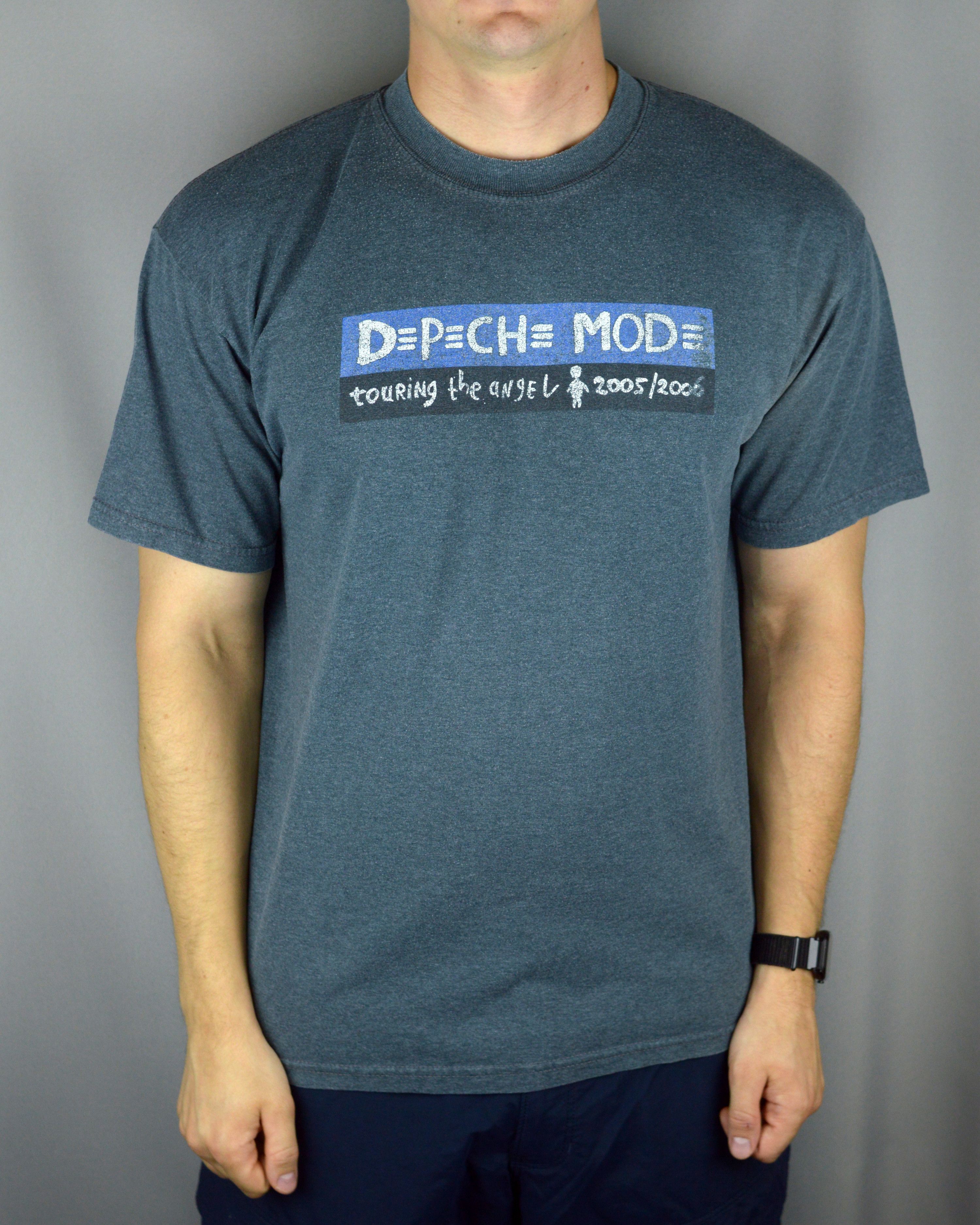 Vintage Depeche Mode Playing The Angel 2005 Tour T Shirt Hoodie, Sweatshirt | FlexRushtees.com