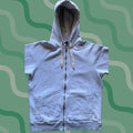 Vuori Hoodie Sweatshirt Men M Gray Full Zip Flaws Wear T-Shirts | FlexRushtees.com