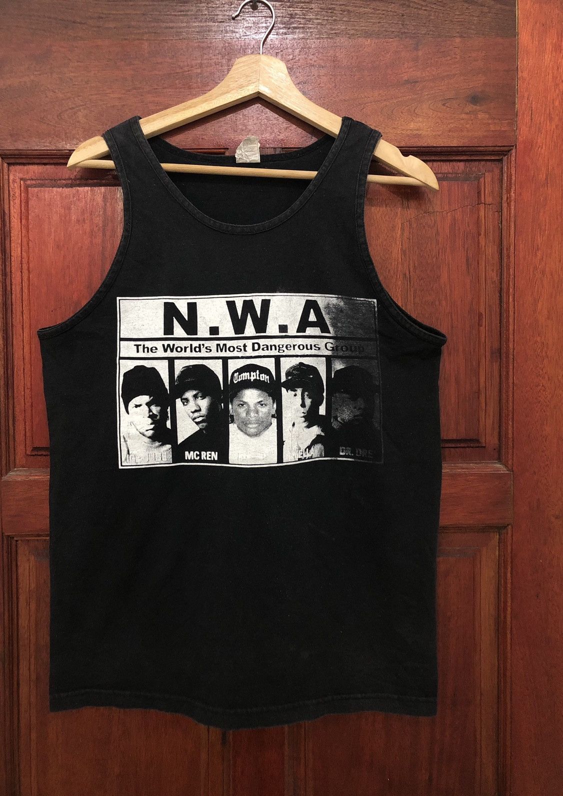 Vintage N W A The World S Most Dangerous Group Sleeveless T-Shirts, Hoodie, Sweatshirt | FlexRushtees.com