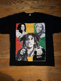 Vintage 90s Distressed Bob Marley Tee Hoodie, Sweatshirt | FlexRushtees.com