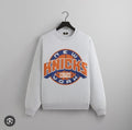 Nba Kith Knicks Showtime Vintage Nelson Crewneck Grey T-Shirts, Hoodie, Sweatshirt | FlexRushtees.com