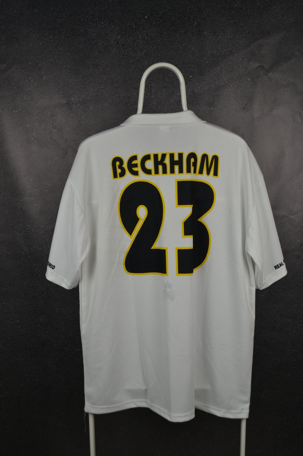 Vintage Real Madrid Football Shirt Vintage Soccer Jersey Beckham 23