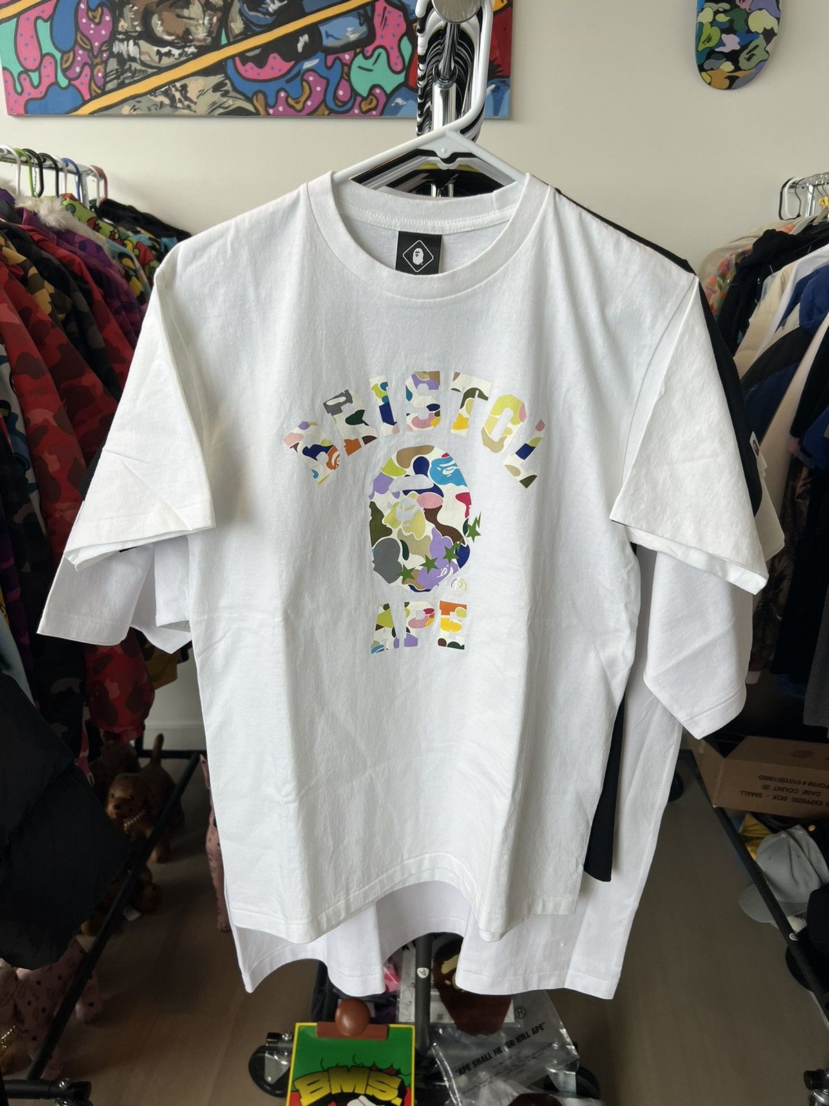 F C R B Bape Fcrb Bristol Bape Tee Hoodie, Sweatshirt | FlexRushtees.com