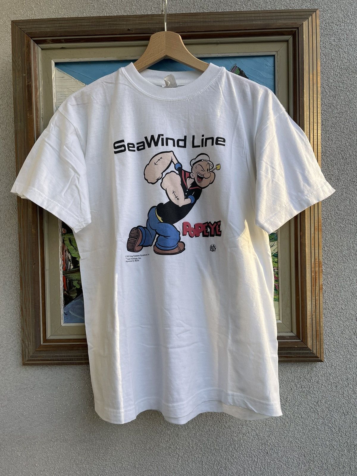 Vintage 2002 License Y2k Popeye Movie Cartoon Tee Rare Hype Hoodie, Sweatshirt | FlexRushtees.com
