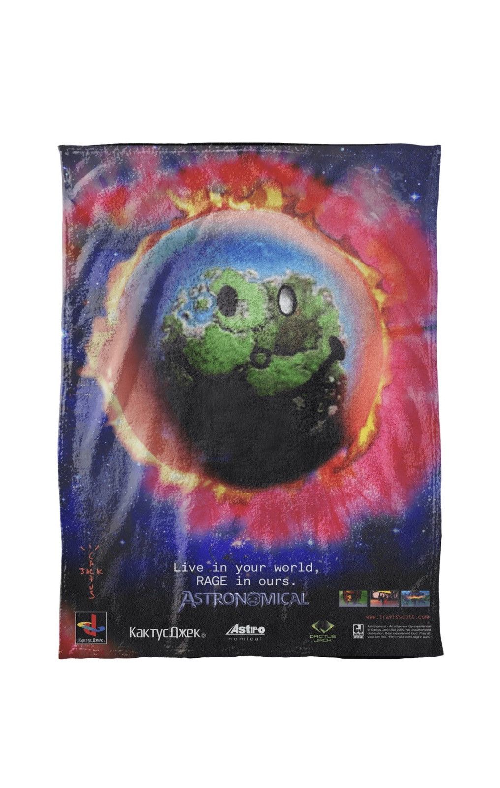 Fortnite World Blanket