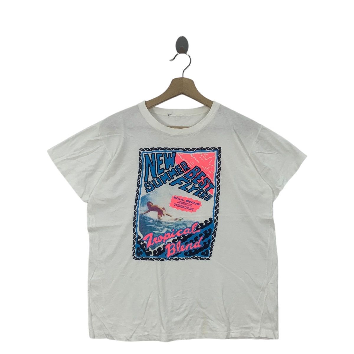 Other Vintage 80 Tropical Blend Surf Soul Swing Tee Shirt Top