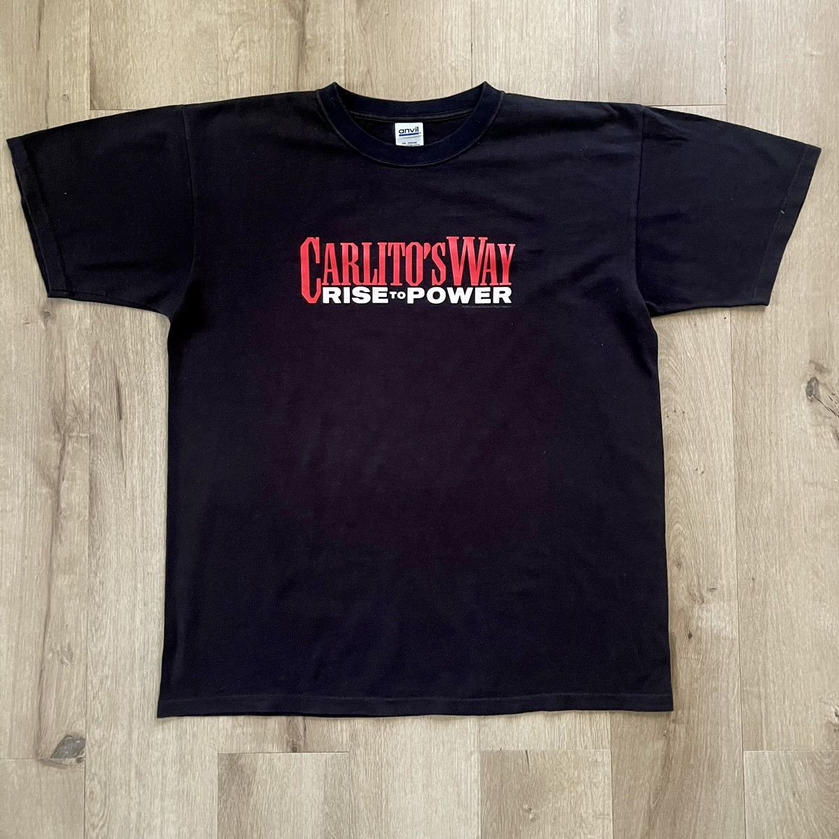 Vintage 2005 Universal Carlitos Way Movie Promo Tee Scarface Pacino