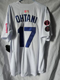 Mlb Dodgers 17 Shohei Ohtani Jersey L T-Shirts, Hoodie, Sweatshirt | FlexRushtees.com