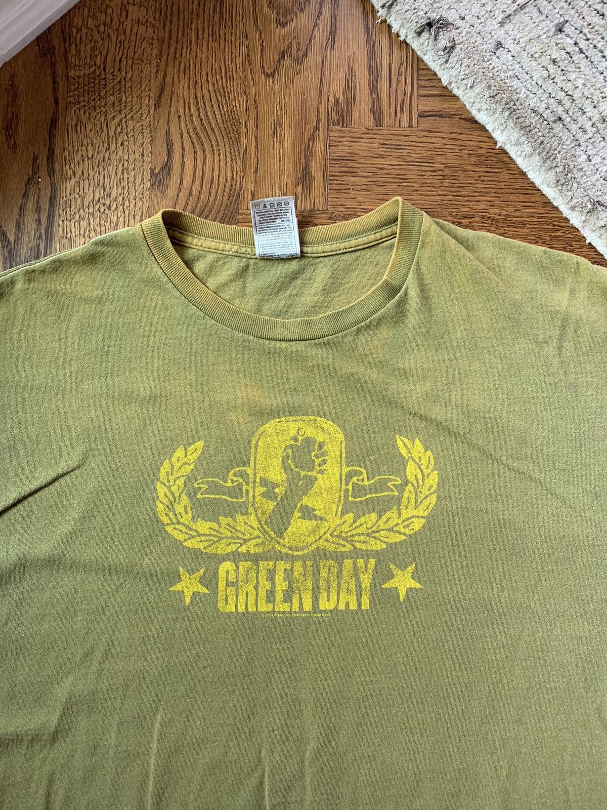 Vintage 2004 Bleach Faded Green Day American Idiot Band T Shirt Hoodie, Sweatshirt | FlexRushtees.com
