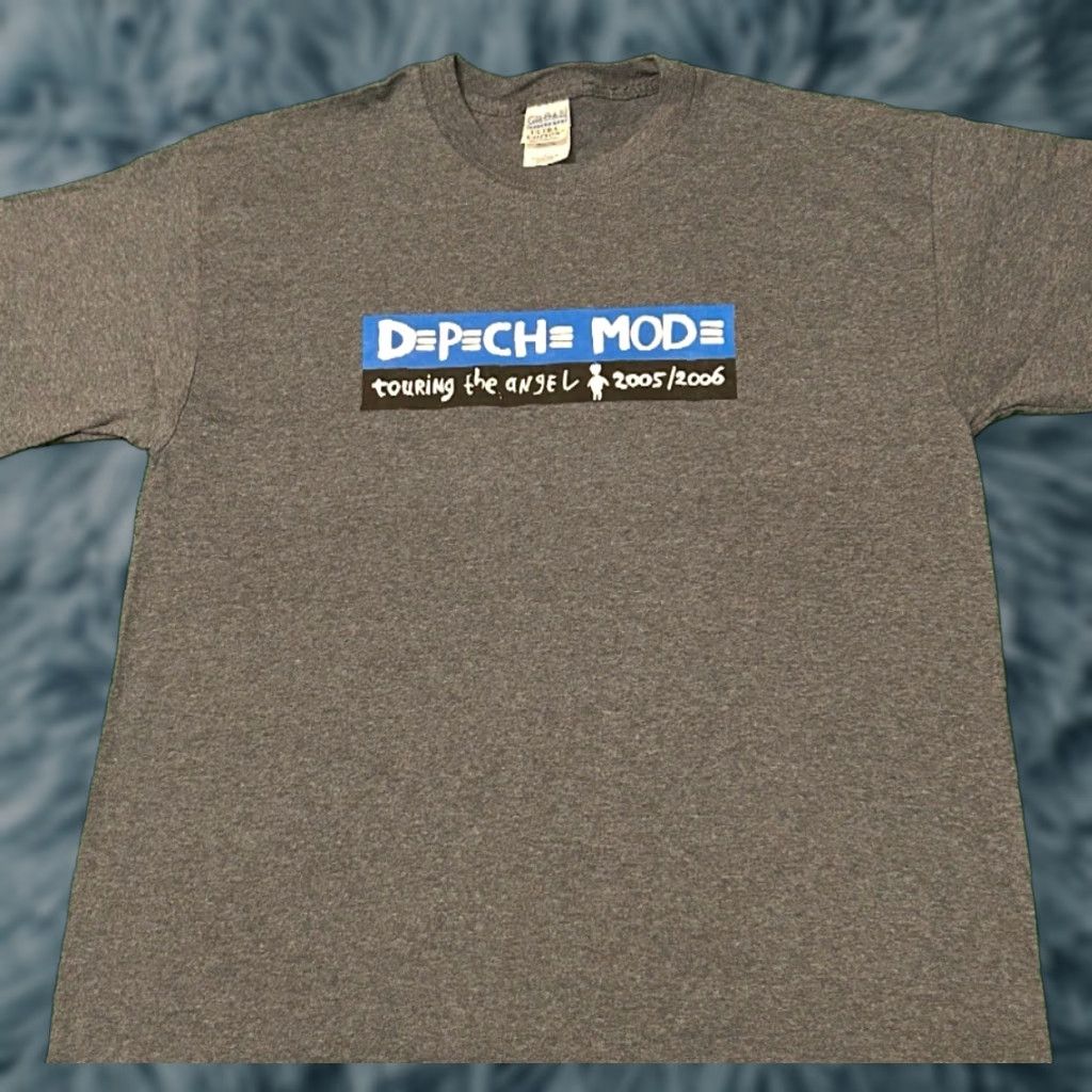 Vintage Depeche Mode Band Tee Touring The Angel Tour 2005 Vtg Shirt Mens L Hoodie, Sweatshirt | FlexRushtees.com