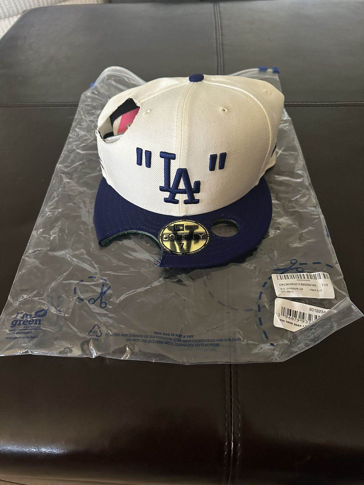 Off White X Virgil Abloh Off White X New Era La Dodgers 7 1 2