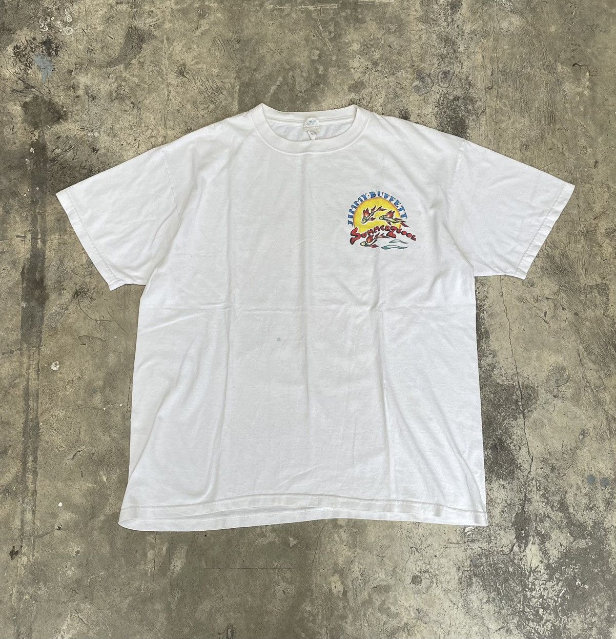 Vintage Jimmy Buffett Summerzcool 2009 Tour T Shirt