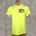 Gildan Vintage 80s Jazz R B Festival Neon T Shirt Staff M Gildan Shirt Men M Yellow Graphic Tee Hoodie, Sweatshirt