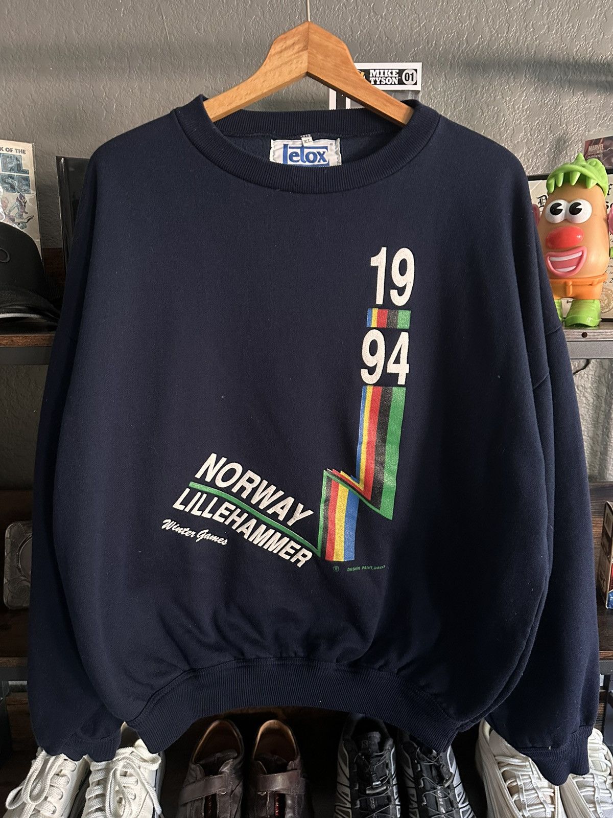 Vintage 94 Jetox Winter Olympics Lillehammer Norway Sweatshirt T-Shirts, Hoodie | FlexRushtees.com