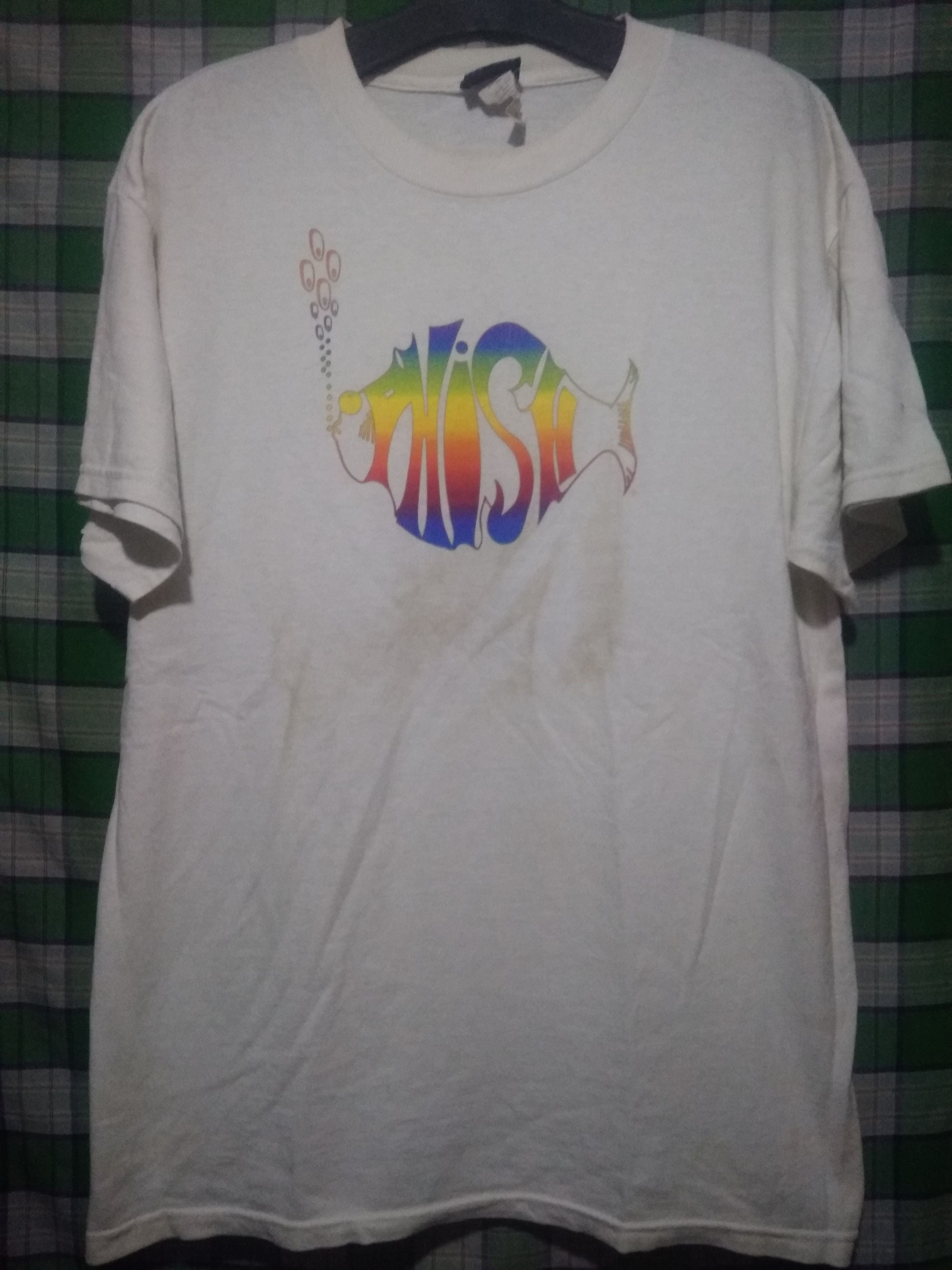 Grateful Dead Vintage 00s Phish Rainbow Fish Official T Shirt Hoodie, Sweatshirt | FlexRushtees.com