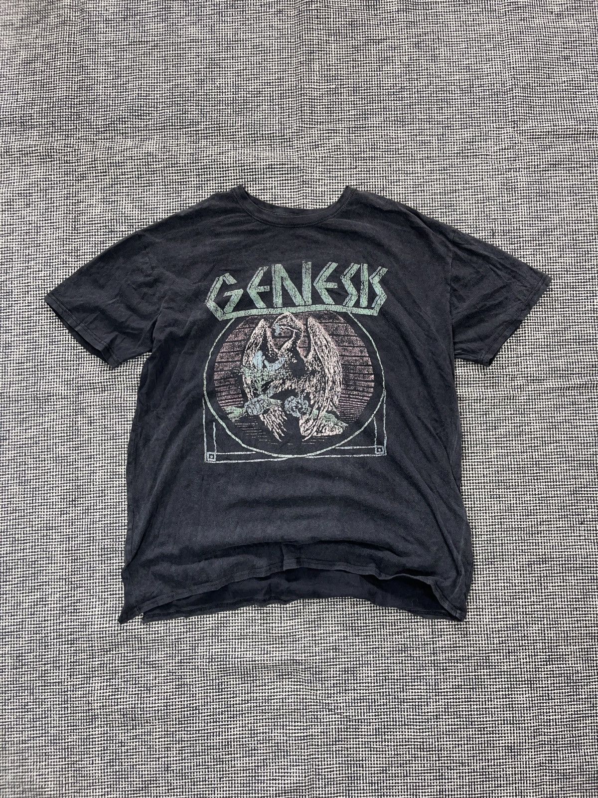 Band Tees Genesis Made In Uk Oversized Band T Shirt Y2k Style Hoodie, Sweatshirt | FlexRushtees.com