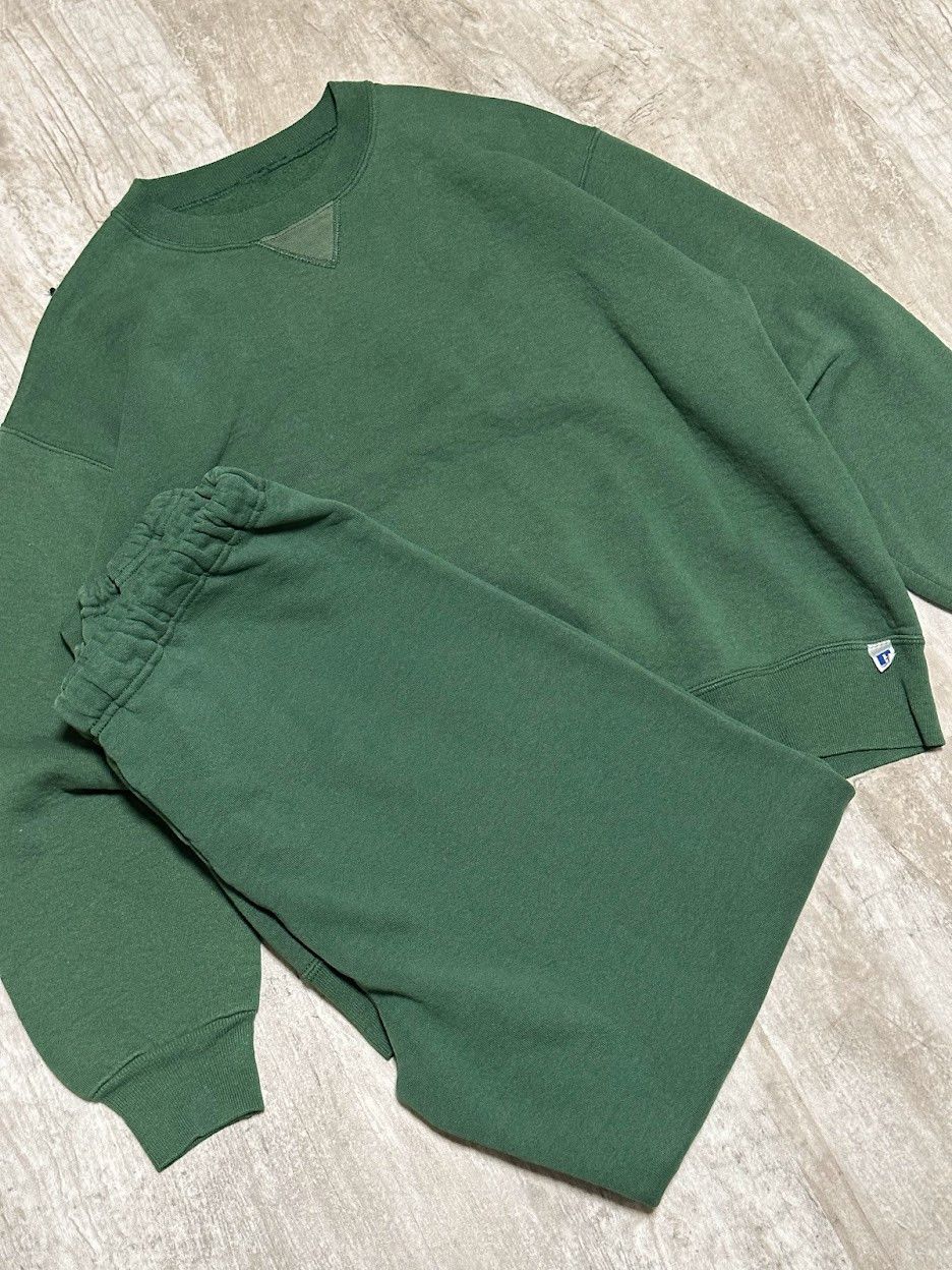 Vintage 90s Russel Full Sweatsuit Seat