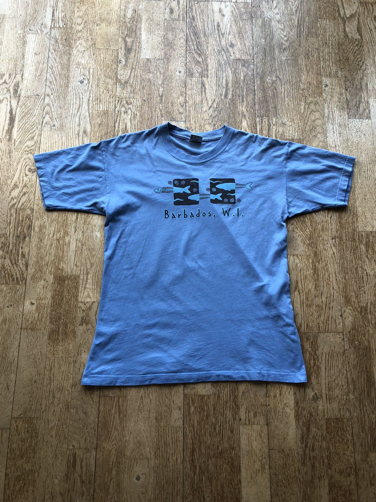 Vintage Barbados Country Beach Tee Shirt