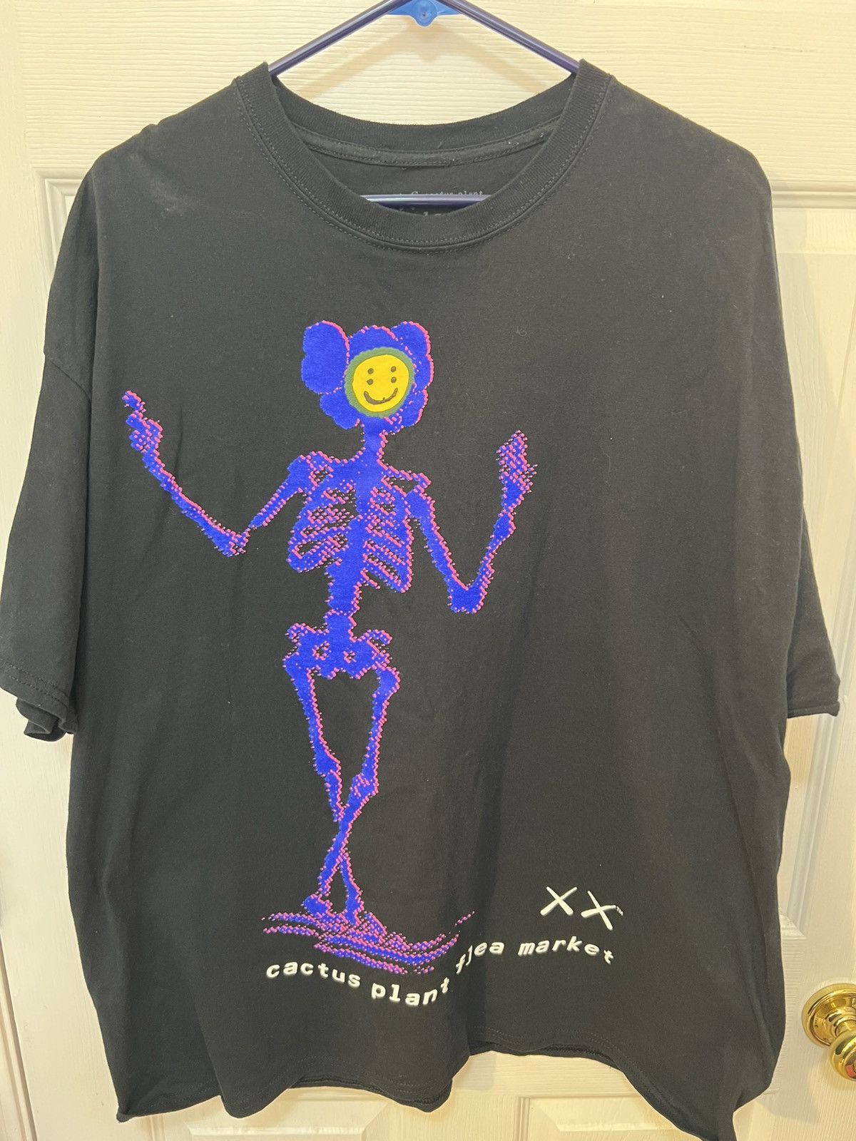 Kaws Cactus Plant Flea Market X Kaws Skeleton T Shirt Hoodie, Sweatshirt | FlexRushtees.com