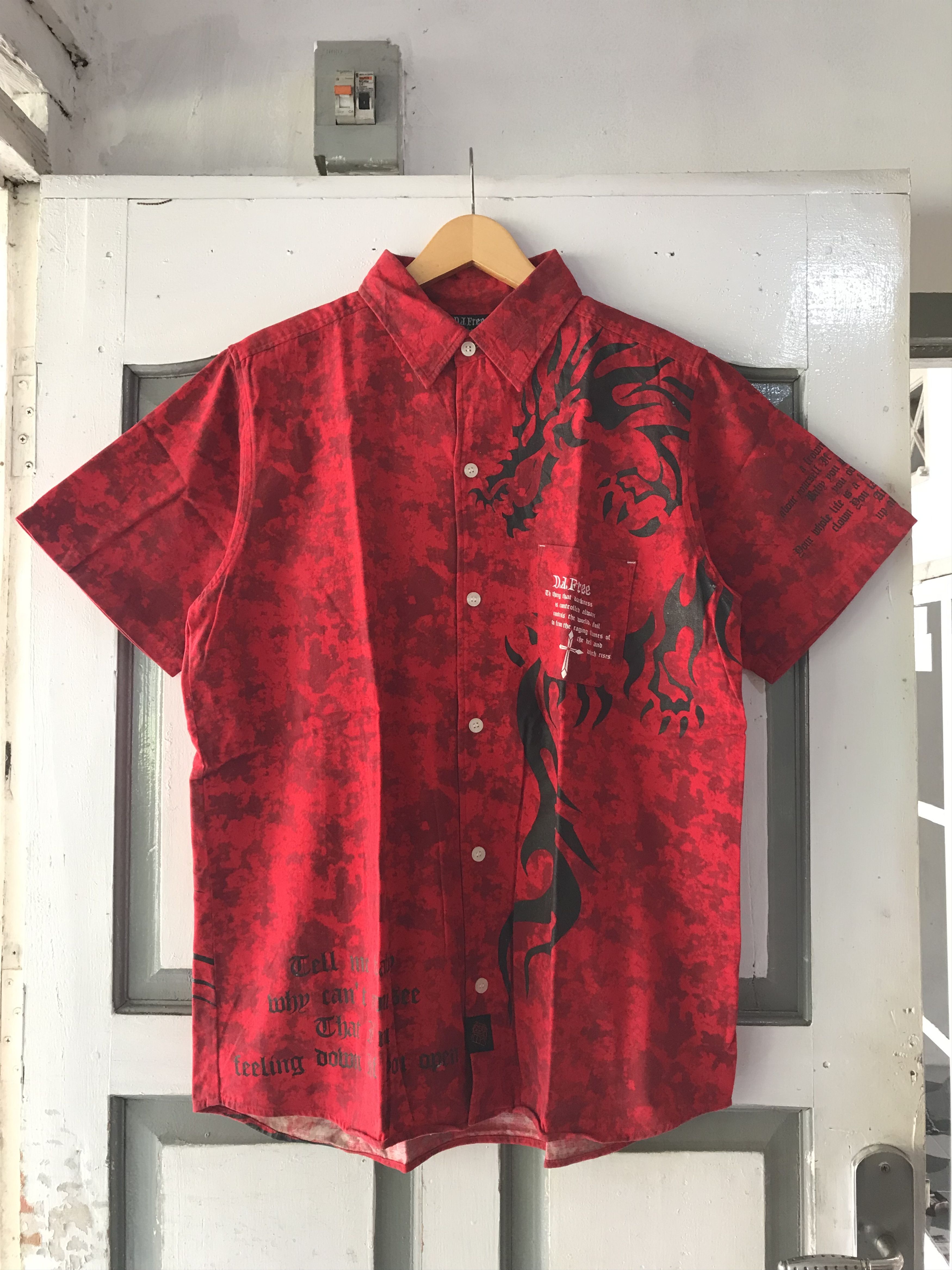 20471120 X Beauty Beast Y2k Dj Free Poem Tribal Shirts