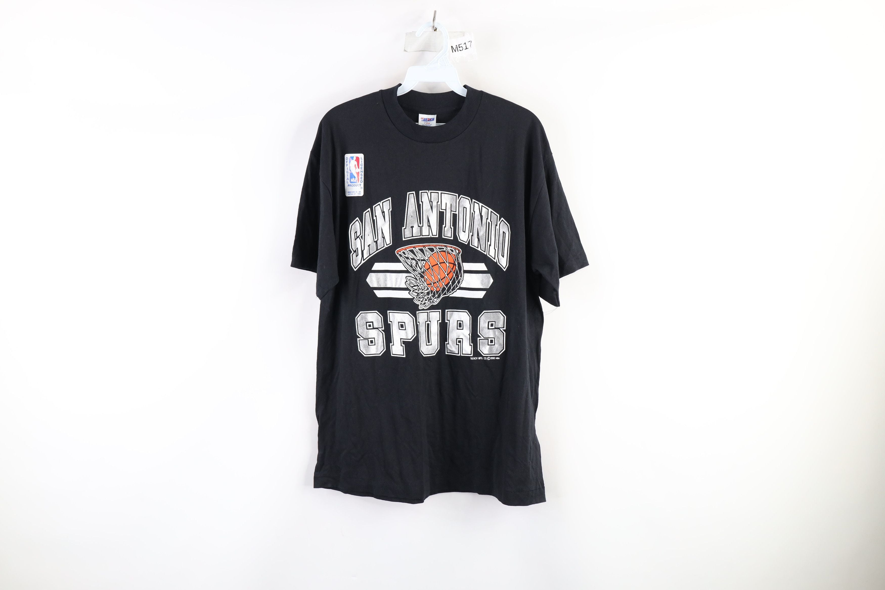 Nos Vintage 90s San Antonio Spurs Basketball T Shirt Usa