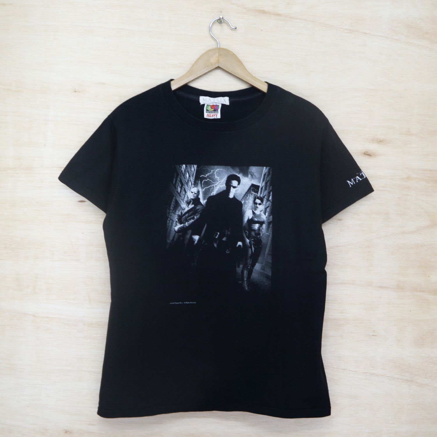 Fruit Of The Loom Vintage The Matrix Merchandise T Shirt Movie Tees